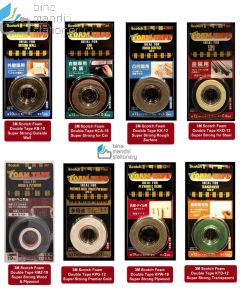 3M Scotch Double Foam Tape Super Strong Lengket di Segala Permukaan Kasar/halus Besi/Kayu/Tembok luar ruangan/Mobil-Motor 3M Scotch KB-10 /KCA-15 / KH-12 / KKD-12 / KMZ-19 / KPG-12 / KPW-19 / KTD-12