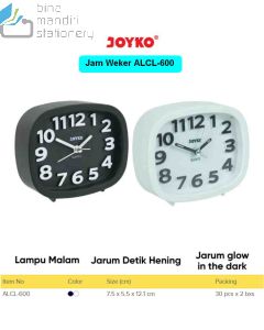 Jual Joyko ALCL-600/601/602D/604/605/606 DGT-511/512 Digital Timer Jam Alarm Clock di sertai Lampu Malam  terlengkap di toko alat tulis