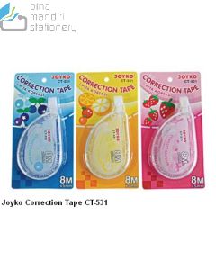 Gambar Joyko Correction Tape CT-531 Pita Koreksi Tipex Roll Penghapus Tulisan merek Joyko