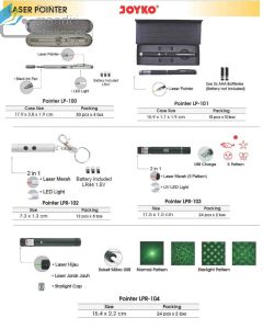 Gambar Joyko Green Laser Pointer LPR-102 Hijau merek Joyko