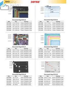 Contoh Kantong Poket Resleting Dokument Joyko Document Bag DCB-47 BILL (Army) merek Joyko