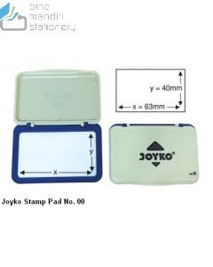 Gambar Joyko Stamp Pad No. 00 Bak Bantalan Stempel merek Joyko