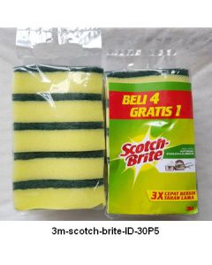 Katalog alat-alat kantor 3M Scotch Brite,  3M Scotch Brite Sabut Spons Ecopack 5 Pads harga normal 29000 di Supplier Alat Tulis Bina Mandiri Stationery