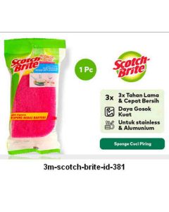 Katalog alat-alat kantor 3M Scotch Brite,  3M Scotch Brite Bacteria-Free Non-Scratch Scourer harga normal 8700 di Supplier Alat Tulis Bina Mandiri Stationery